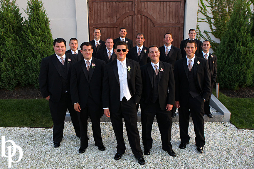 Belle Mer Groomsmen © Brian Phillips Photography