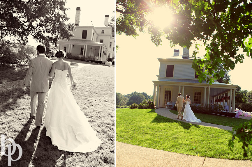 Lyman Estate Ceremony Exit © Brian Phillips Photography