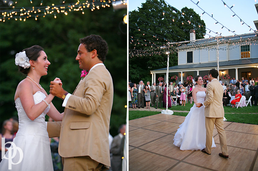 Lyman Estate Wedding First Dance © Brian Phillips Photography