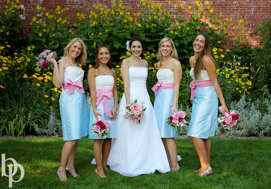 Lyman Estate Bridesmaids © Brian Phillips Photography
