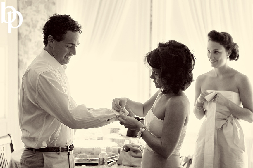 Lyman Estate Groom Prep © Brian Phillips Photography
