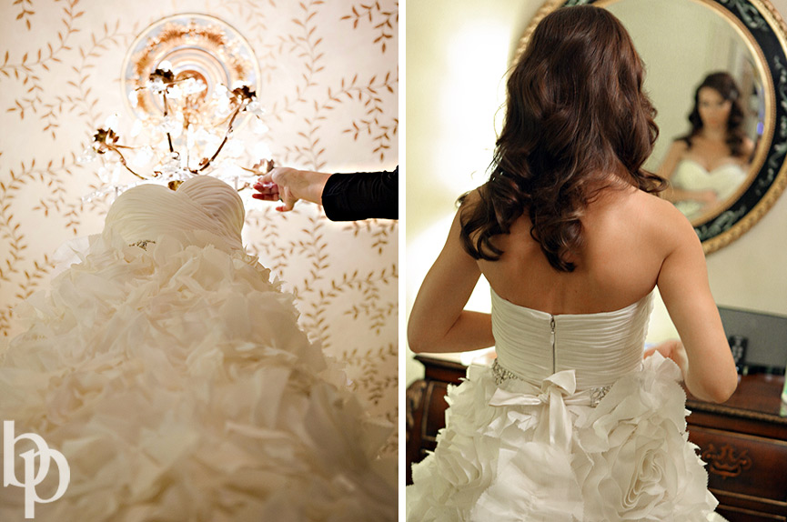 Boston Public Library Wedding Preparation © Brian Phillips Photography