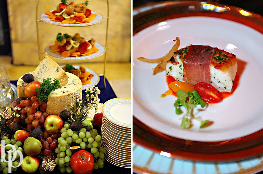 Boston Public Library Wedding Dinner © Brian Phillips Photography