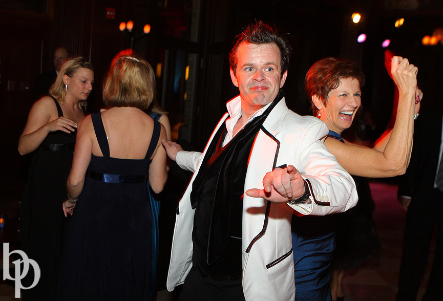 Boston Public Library Wedding Guests Dancing © Brian Phillips Photography