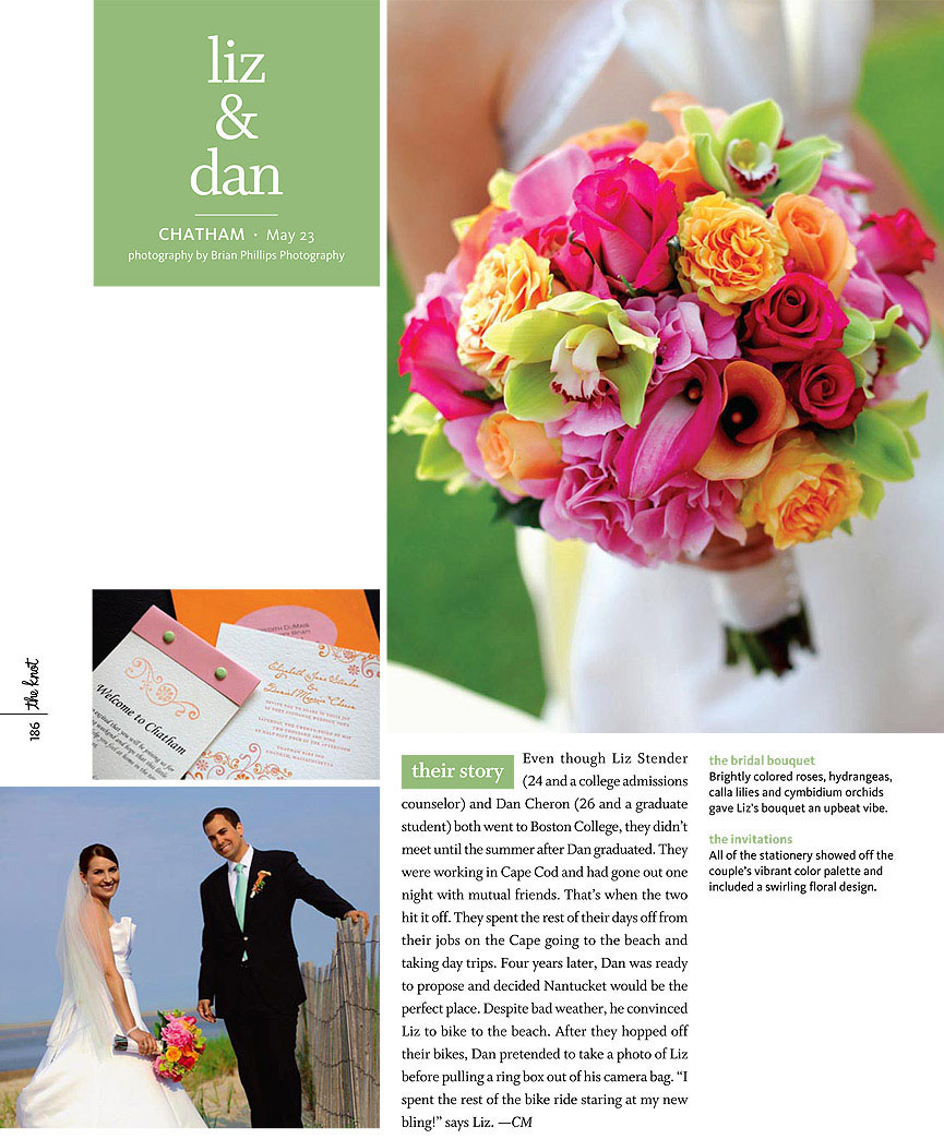 BPP-The-Knot-LizDan1 Cape Cod Wedding © Brian Phillips Photography