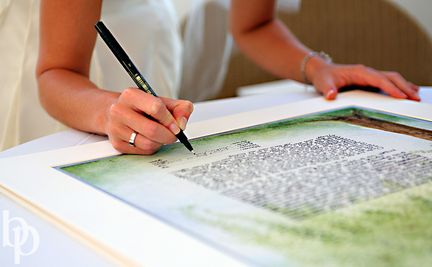 Ketubah Signing © Brian Phillips Photography