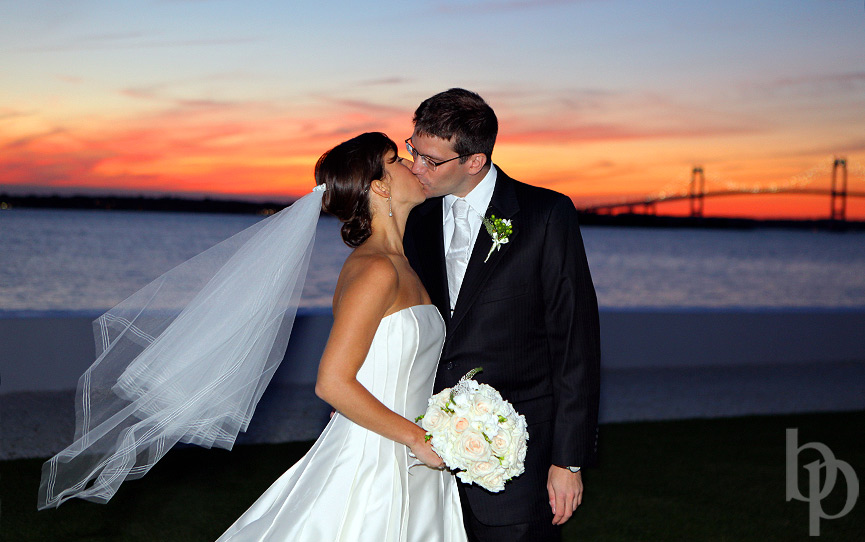 Newport Wedding Sunset © Brian Phillips Photography