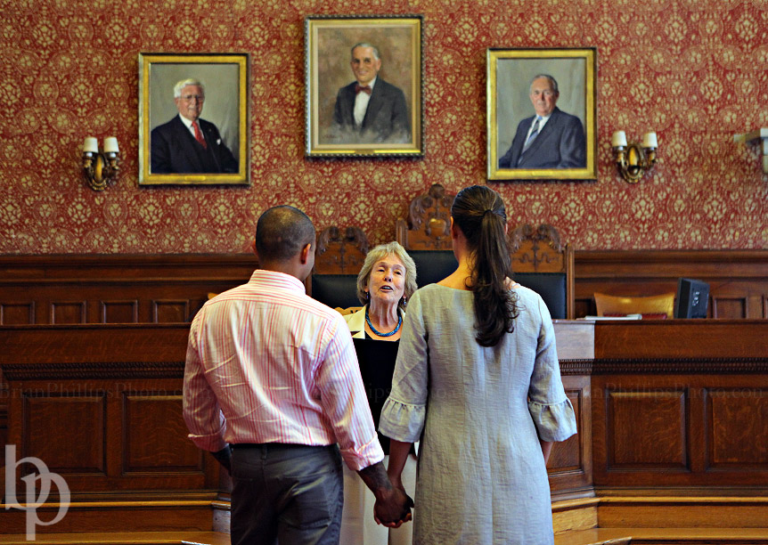 Cambridge City Hall Wedding © Brian Phillips Photography 2010