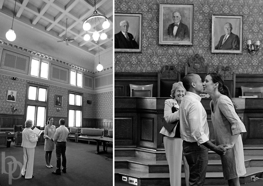 Cambridge City Hall Wedding © Brian Phillips Photography 2010