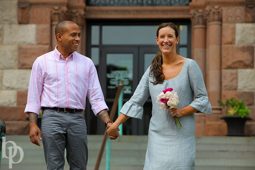 Cambridge City Hall Wedding © Brian Phillips Photography 2010